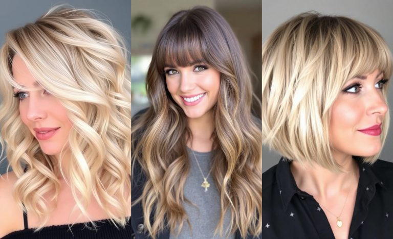 Medium Hairstyles For Women With Bangs