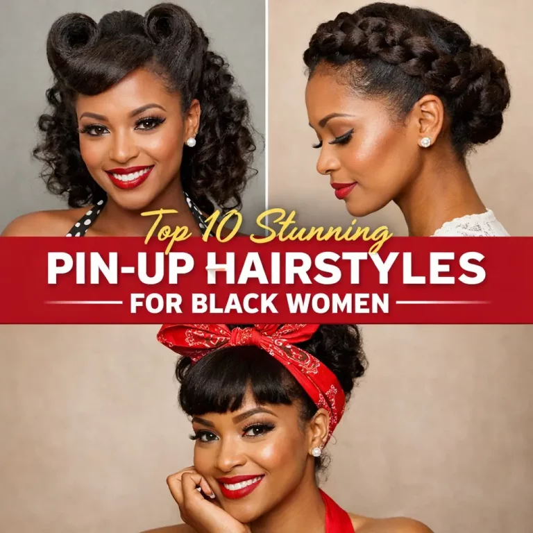 Pin-Up Hairstyles for Black Women