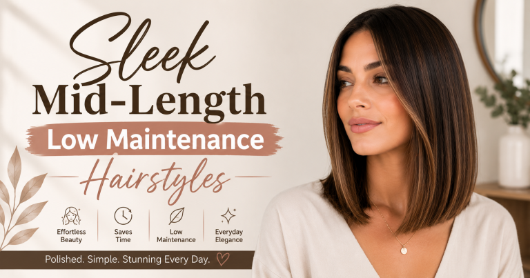 Low Maintenance Hairstyles