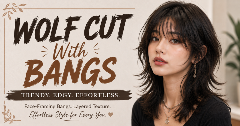 Wolf Cut With Bangs